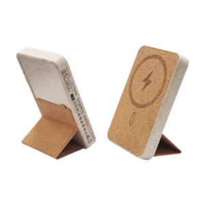 0133 Cork Power Bank Wireless Charger