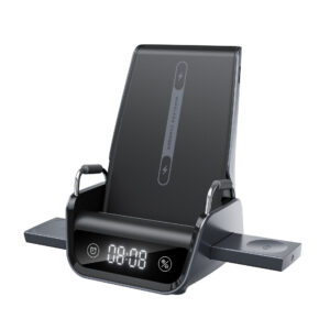 0165 3 in 1 Wireless Charger Clock